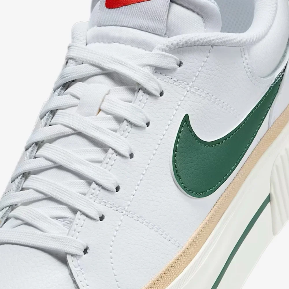 Nike WMNS Court Legacy Lift
Platforms 
White/Sail/Sesame/Fir
Style DM7590-107 - Picture 14 of 16